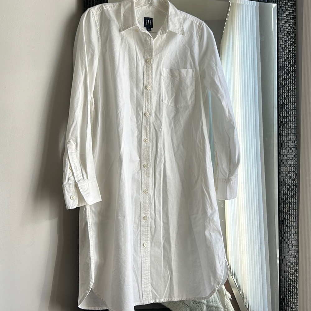 Gap Buttoned Shirt Dress